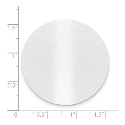 Round Satin Aluminum Plates - Set of 6 – view 2