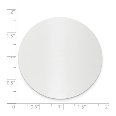 Engravable Round Aluminum Plates, Set of 6 – view 2