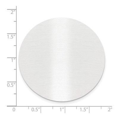 Round Satin Aluminum Plates, Set of 6 – view 2