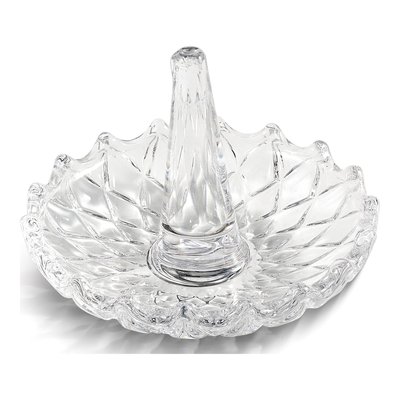 Round Glass Ring Holder