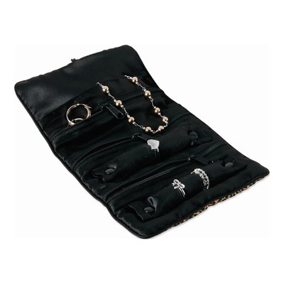 Gold Cheetah Jewelry Roll Set of 5 – view 2