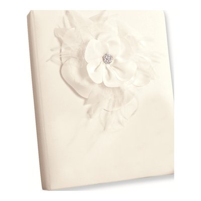 Ivory Satin Memory Book