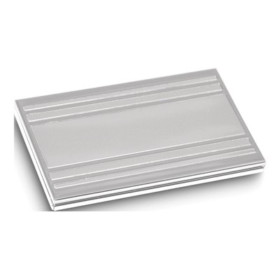 Nickel-Plated Engravable Business Card Case