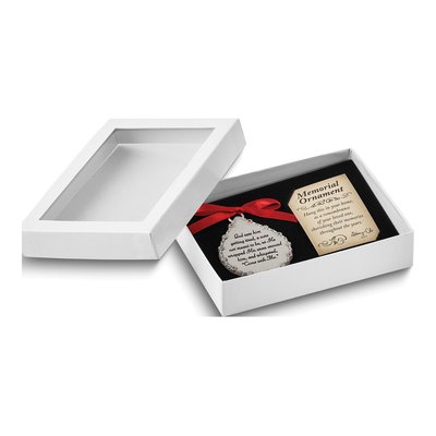In Loving Memory Teardrop Memorial Ornament, Engravable – view 5
