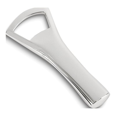 Engravable Nickel-Plated Bottle Opener Gift