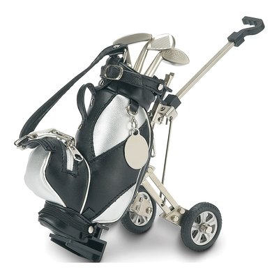 Golf Cart Pen Holder Set with Engraving Tag