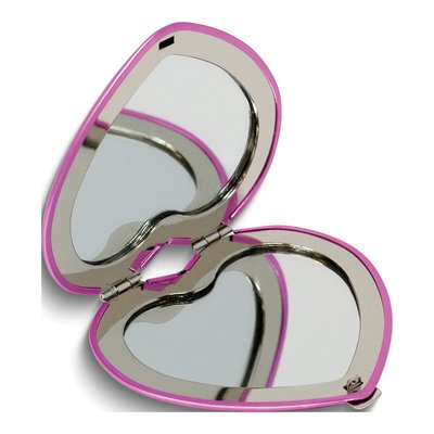 Pink Heart Compact Mirror – view 2