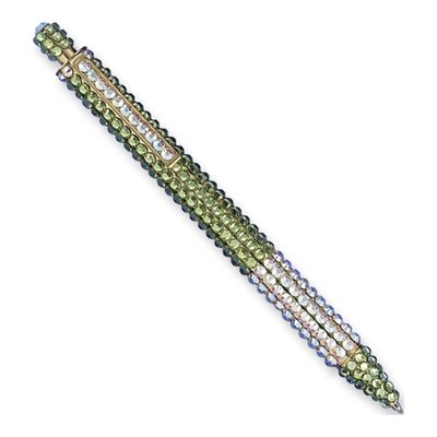 Light Green Crystal Pencil Gift