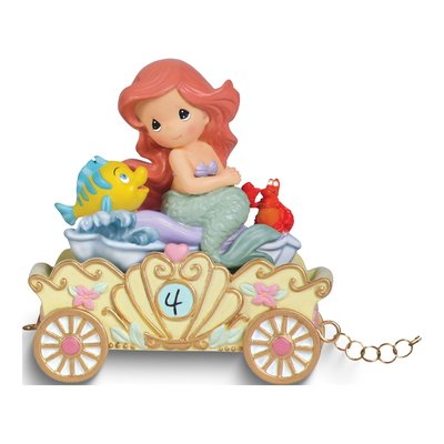 Precious Moments Disney Birthday Parade Ariel Age 4 Resin Figurine