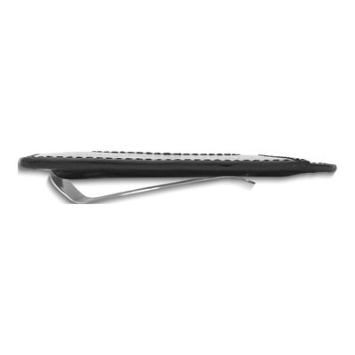 Storus Black Leather & Steel Money Clip – view 2