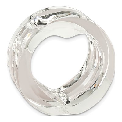 Cassini Crystal Heart Napkin Rings, Set of 4 – view 3