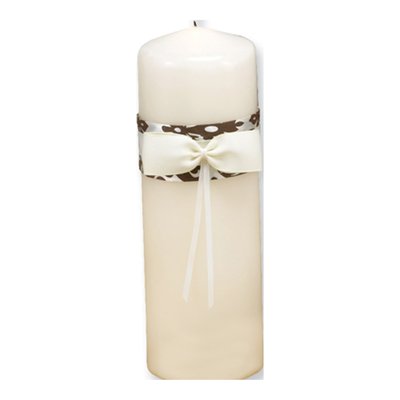 Mocha Enchanted Unity Candle