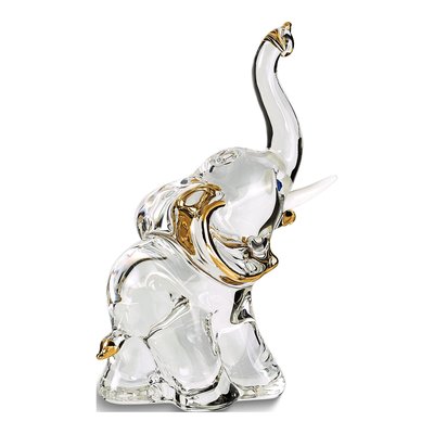 Elephant Handcrafted Glass Figurine – view 2