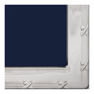 Silver-Tone Reed & Ribbon 4x6 Picture Frame – view 2