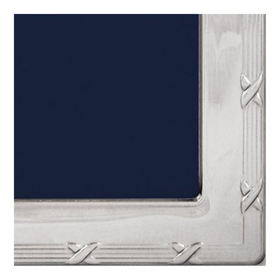 Silver-Plated Reed & Ribbon 5x7 Photo Frame – view 2