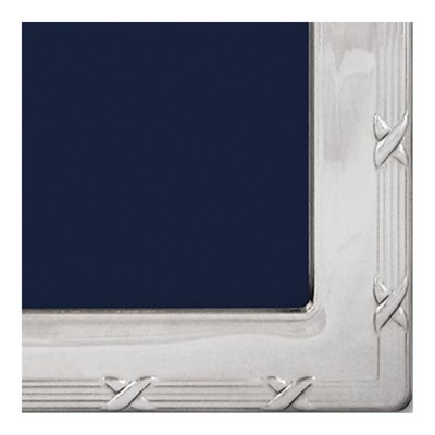 Silver-Plated Reed & Ribbon Photo Frame – view 2