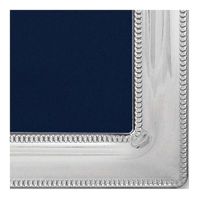 Silver-Tone Beaded 5x7 Photo Frame – view 2