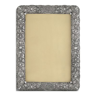 Jeweltone 5x7 Photo Frame with Crystal Accents