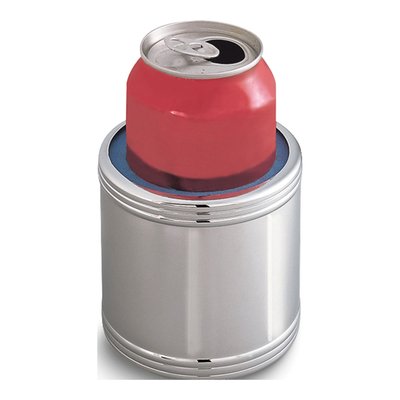 Engravable Chrome Beverage Holder - Gift for Him