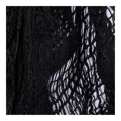 Black Viscose Fashion Scarf – view 3