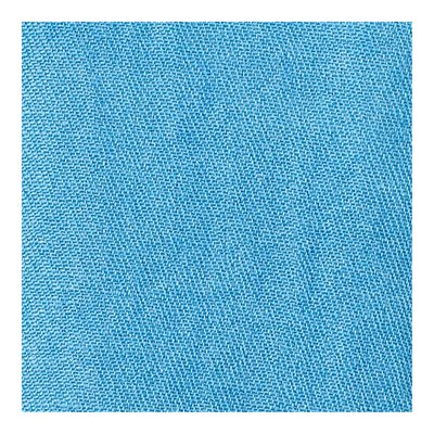 Blue Silk & Wool Blend Pashmina Scarf – view 2