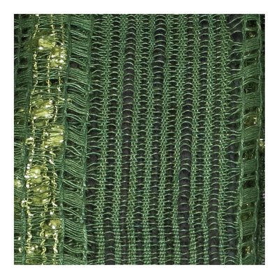 Green & Black Viscose Fashion Scarf – view 2