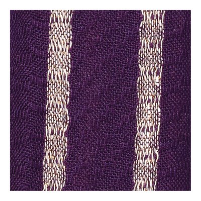 Purple & Gold Stripe Fashion Scarf – view 2