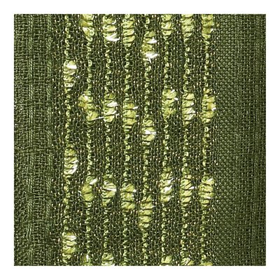 Green Striped Viscose Fashion Scarf – view 2