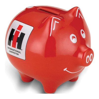 International Harvester Logo Piggy Bank