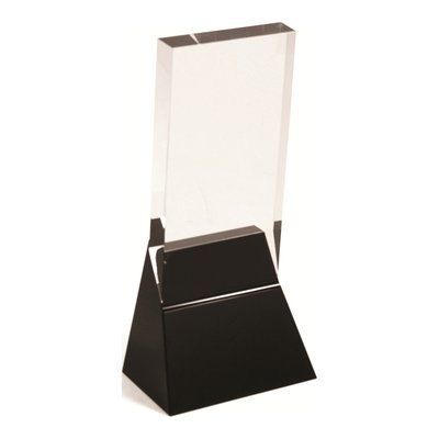 Crystal & Black Onyx Trophy