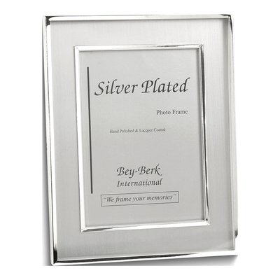 Silver-Plated 4x6 Photo Frame