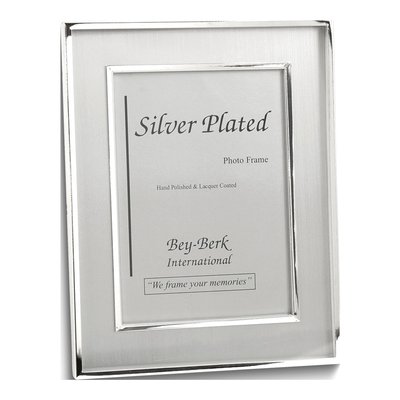 Silver-Plated 8x10 Photo Frame