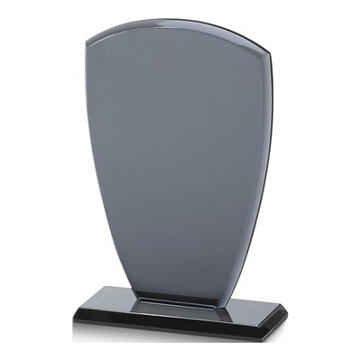Smoked Glass Shield Trophy Award