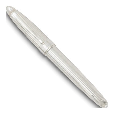 Charles Hubert Silver-tone Pen with Mother of Pearl Cap