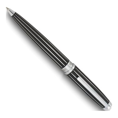 Charles Hubert Black & Chrome Ballpoint Pen