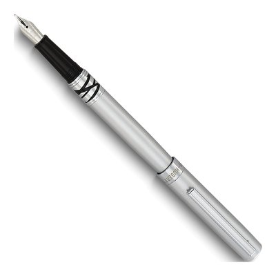 Charles Hubert Silver-Tone Fountain Pen, Engravable