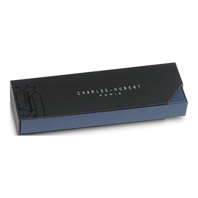 Charles Hubert Silver-Tone Chevron Fountain Pen – view 2