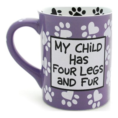 Dog Mom Stoneware Mug – view 2