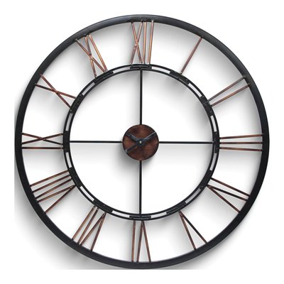 Fusion Metal Open Dial Wall Clock