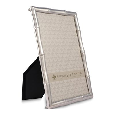 Silver-Tone Bamboo 4x6 Photo Frame Gift – view 2