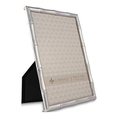 Silver-Tone Bamboo 5x7 Photo Frame Gift – view 2