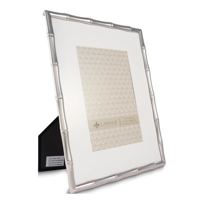 Silver-Tone Bamboo 8x10 Frame for 5x7 Photo – view 2