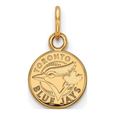 Toronto Blue Jays Gold-Plated Sterling Silver Extra Small Pendant