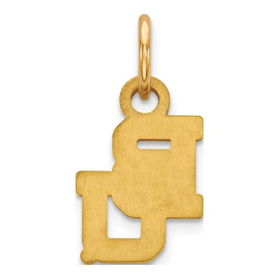 Baylor University Gold-Plated Sterling Silver Bears Extra Small Pendant – view 2