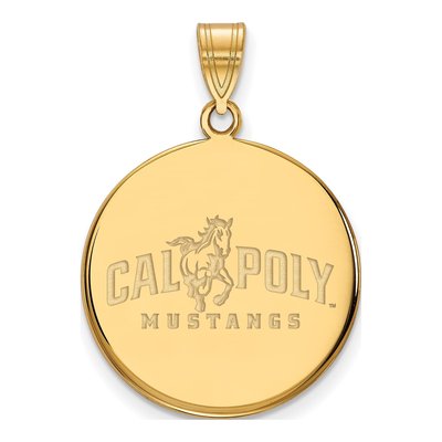 Cal Poly Mustangs Large Disc Pendant