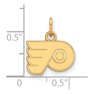 Philadelphia Flyers Gold-Plated Sterling Silver Extra Small Pendant – view 2