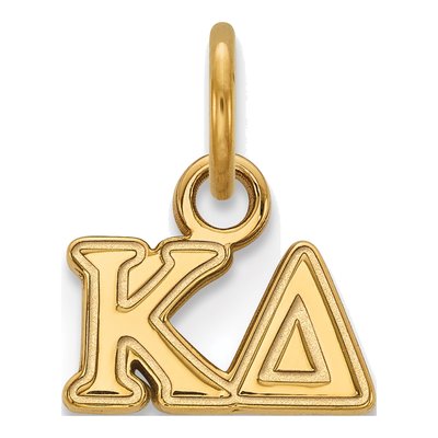 Kappa Delta Gold-Plated Sterling Silver Extra Small Pendant