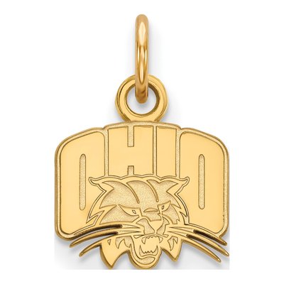 Ohio University Gold-Plated Sterling Silver Extra Small XS Pendant