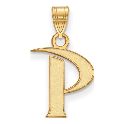 Pepperdine University Gold-Plated Sterling Silver Small Letter P Pendant