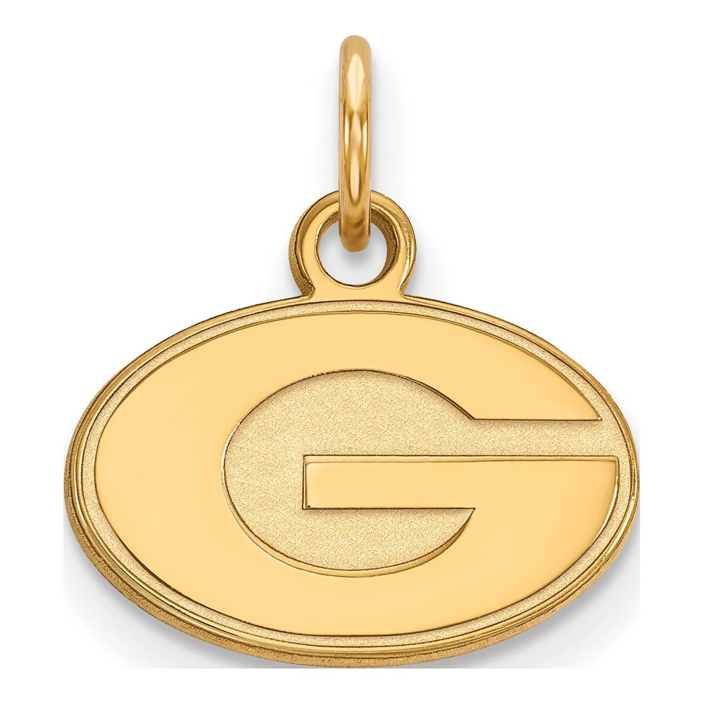 Sterling Silver Gold-Plated Logoart University Of Georgia Letter G Extra Small Pendant